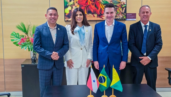 Ao lado de prefeitos, Antônia Lúcia se reúne com ministro das Cidades e defende construção de casas populares em cidades do Acre